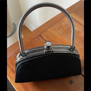 Carlo Fellini Black Micro Clutch Handbag 🤩